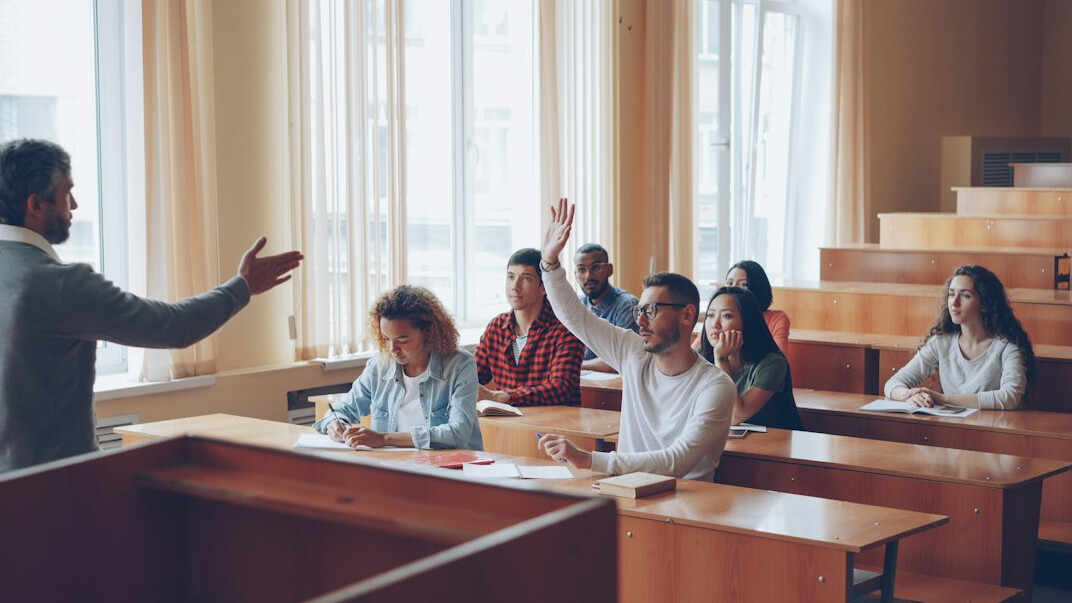 diverse students in classroom