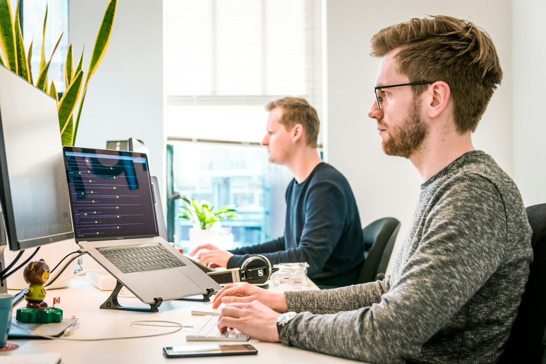 team of developers collaborating